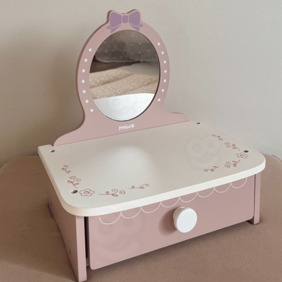 Viga Wooden Dressing Table with Accessories Little Princess Corner