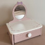 Viga Wooden Dressing Table with Accessories Little Princess Corner