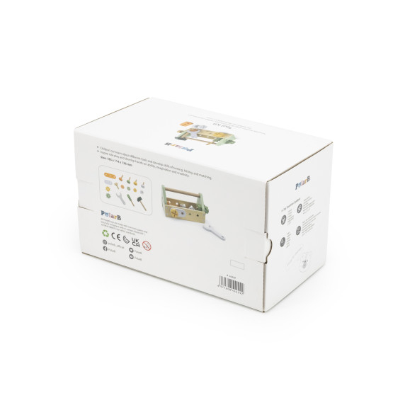 VIGA PolarB Wooden Tool Box Set