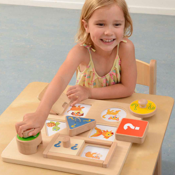 MASTERKIDZ Educational Board Memory Learning Montessori