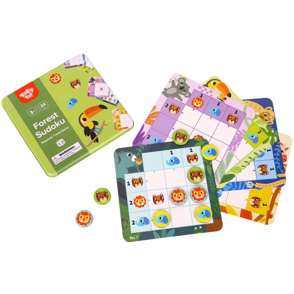TOOKY TOY Sudoku Game For Kids Forest Version