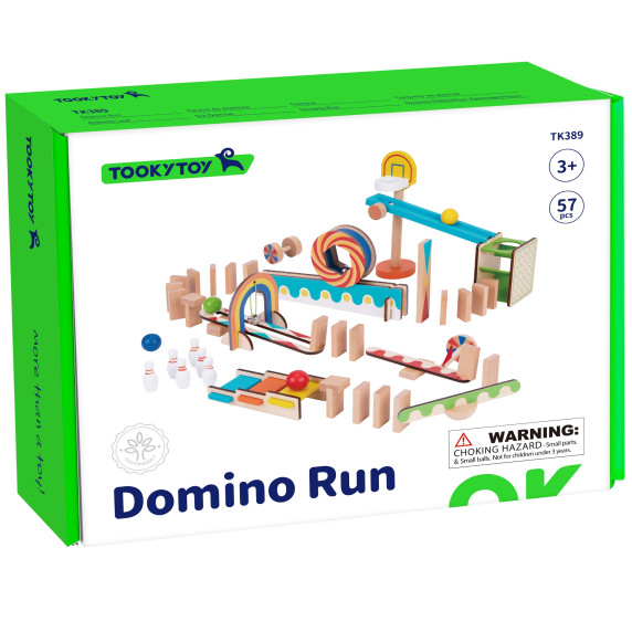 TOOKY TOY Domino Ball Track