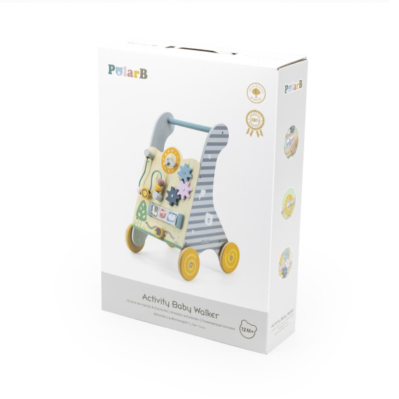 VIGA Wooden Educational Pusher for Children
