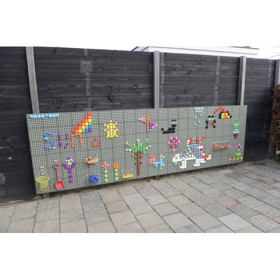 MASTERKIDZ Set of 64 Geometric Shaped Pegs for STEM Boards
