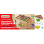 MASTERKIDZ Wooden Educational Table + STEM WALL ACCESSORIES