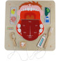 MASTERKIDZ Oral Hygiene Flex Montessori Wall Sensory Board