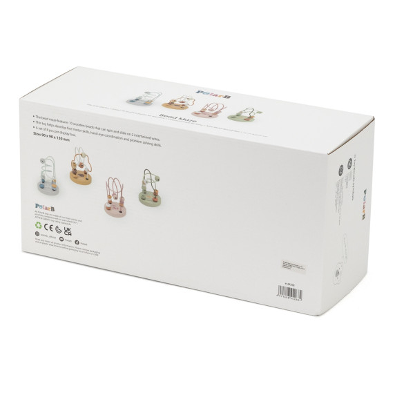 VIGA PolarB Wooden Handy Labyrinth Intertwining Motor Loop 1 pc.
