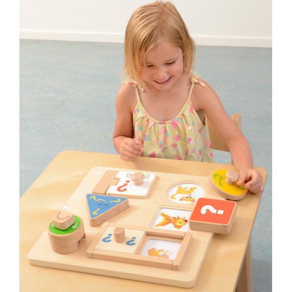 MASTERKIDZ Educational Board Memory Learning Montessori