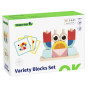 TOOKY TOY Creative Wooden 3D Space Blocks Crab