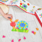TOOKY TOY Octagonal Puzzle Wooden Mosaic Educational (73 pcs.)