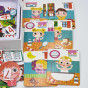 TOOKY TOY Wooden Puzzle Magnetic Box