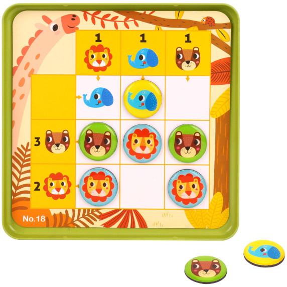 TOOKY TOY Sudoku Game For Kids Forest Version