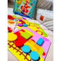 TOOKY TOY 4 in 1 Puzzle Mntessori Blocks Puzzle