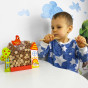 TOOKY TOY Arcade Game Falling Hen Wooden Farm