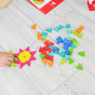 TOOKY TOY Octagonal Puzzle Wooden Mosaic Educational (73 pcs.)