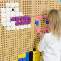MASTERKIDZ Set of 64 Geometric Shaped Pegs for STEM Boards
