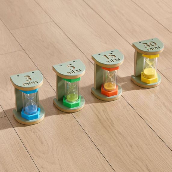 MASTERKIDZ STEM Educational Hourglass Set