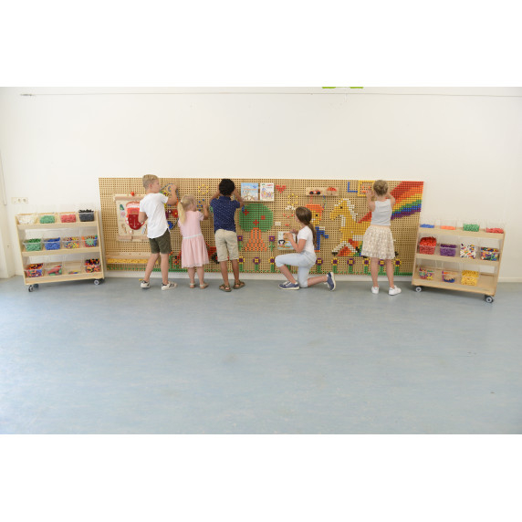 MASTERKIDZ Creative STEM Science Board Set of 2 + Mounting Panel 120x80cm