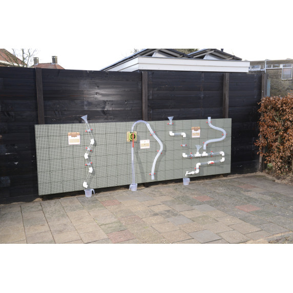 MASTERKIDZ Wall Panel Science Board Creative STEM Outdoor Board + Mounting Panel 120x80cm