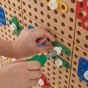 MASTERKIDZ Set of Geometric Shapes Blocks for STEM Wall Panels 260 pcs.