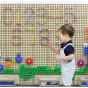 MASTERKIDZ Wooden STEM Board Freestanding XXL in the Shape of a House + Accessories