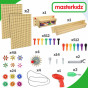 MASTERKIDZ STEM Mounting Panels 2x 120x80 cm + Accessories XXL Set