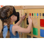 MASTERKIDZ Educational Board Recognition of Materials Textures Sense of Touch