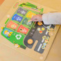 MASTERKIDZ Magnetic Board Waste Sorting Montessori Recycling Truck