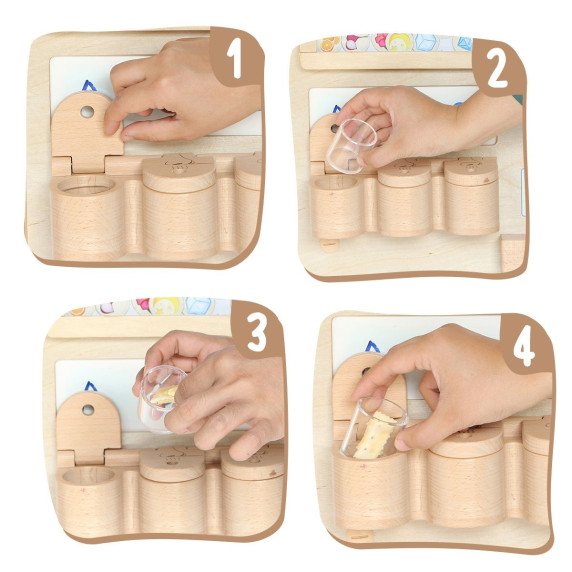MASTERKIDZ Montessori Sense of Smell Educational Board