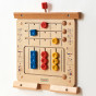 MASTERKIDZ Diamond Sorting Puzzle - Montessori Educational Wall Board