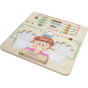 MASTERKIDZ Train Board Set 5 in 1 Sensory Board Motor Learning Senses and Emotions