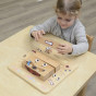 MASTERKIDZ Learning Emotions Wooden Montessori Game