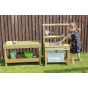 CLASSIC WORLD EDU Wooden Kitchen Countertop Kitchen Accessories Cabinet Playground
