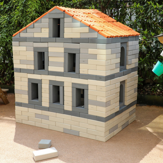 CLASSIC WORLD EDU Mega Soft EVA Foam Building Blocks - Buildable Roof