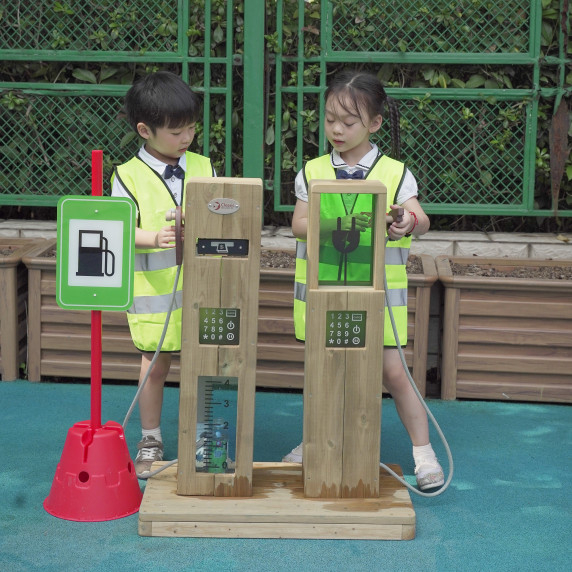 CLASSIC WORLD EDU Fuel Distributor Car Charging Station