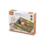 VIGA Wooden Farm Nail Art Montessori Cork Board