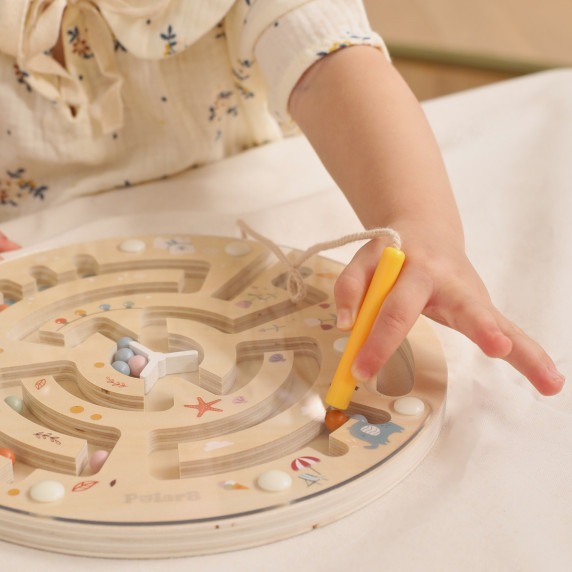 VIGA PolarB Wooden Magnetic Maze