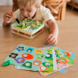 TOOKY TOY 2-in-1 Wooden Arcade Game Pull the Bugs for Kids
