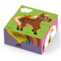 VIGA Wooden Puzzle Farm 4 Blocks