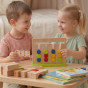 TOOKY TOY Logical Game Time Puzzle Colors 30 Patterns 18 pcs.