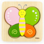 VIGA Baby's First Wooden Puzzle Butterfly