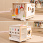 VIGA 3-in-1 Home Center with Accessories – Learning and Fun for Children