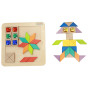 MASTERKIDZ Montessori Tangram Color and Shape Learning Mosaic Puzzle