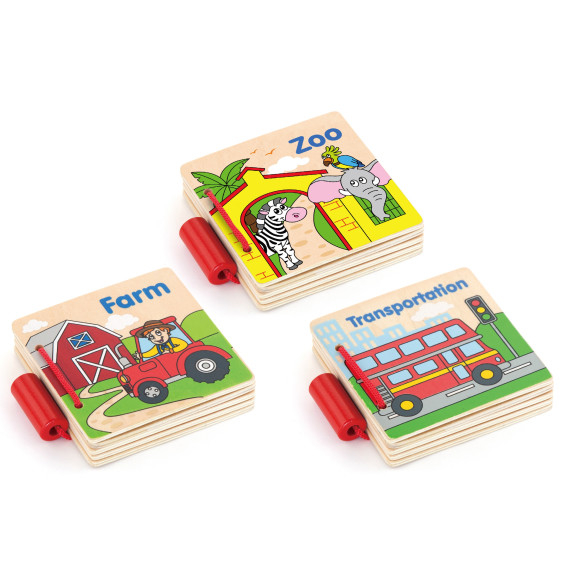 VIGA My First Wooden Book 1 pc.