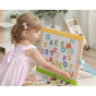 VIGA Wooden Magnetic Set Letters and Numbers