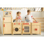 VIGA Wooden Huge Natural Kitchen Set FSC Certified
