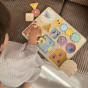 TOOKY TOY Manipulation Board Locks Gears Sorter Clock