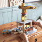 TOOKY TOY Wooden Harbor Crane Set