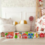 TOOKY TOY Wooden Set of Buildings and Figures City
