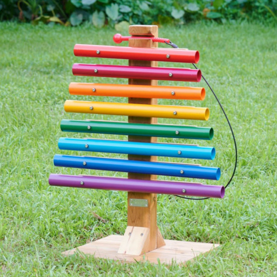 MASTERKIDZ Rainbow Music Tower Tubular Bells Xylophones